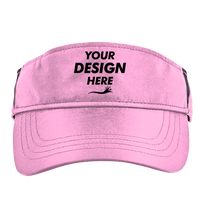 Core 365 Drive Performance Visor, Charity Pink / Carbon, Front view, Mockup