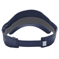 Core 365 Drive Performance Visor, Classic Navy Heather / Carbon, Back view