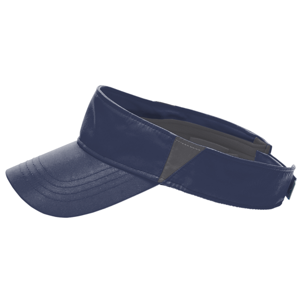 Core 365 Drive Performance Visor, Classic Navy Heather / Carbon, Left view
