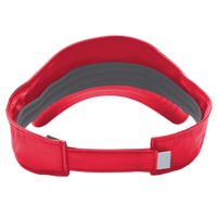 Core 365 Drive Performance Visor, Classic Red / Carbon, Back view