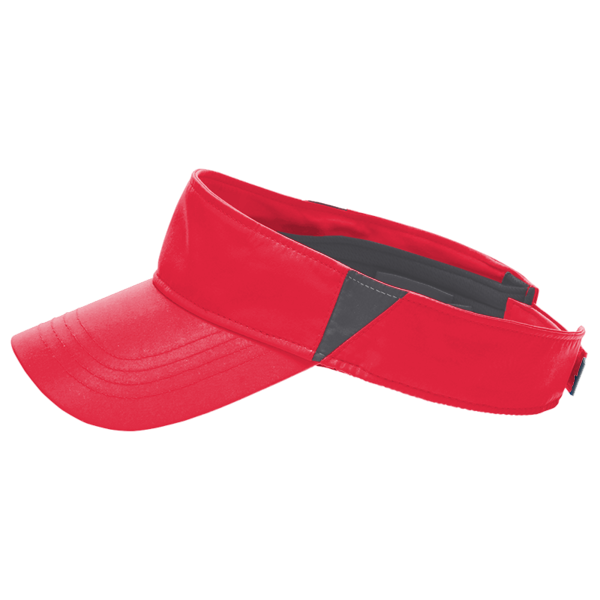 Core 365 Drive Performance Visor, Classic Red / Carbon, Left view