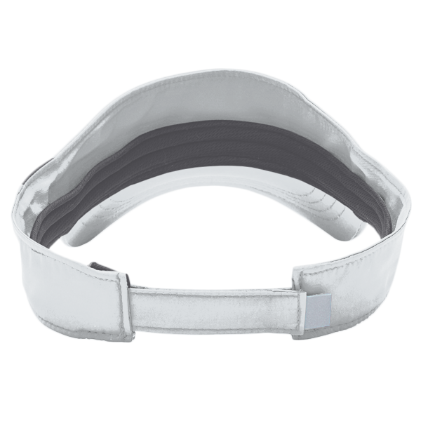 Core 365 Drive Performance Visor, Platinum / Carbon, Back view