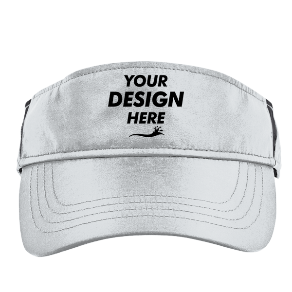 Core 365 Drive Performance Visor, Platinum / Carbon, Front view, Mockup