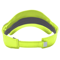 Core 365 Drive Performance Visor, Safety Yellow / Carbon, Back view