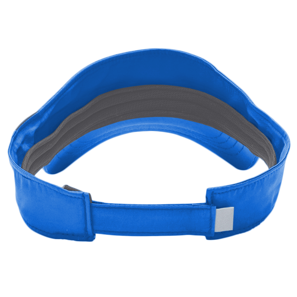 Core 365 Drive Performance Visor, True Royal / Carbon, Back view