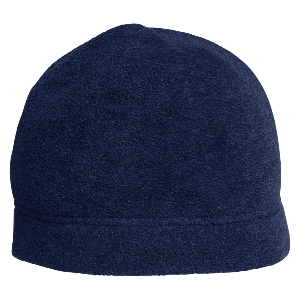 Core 365 Journey Fleece Beanie, Classic Navy, Left Side view