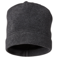 Core 365 Journey Fleece Beanie, Heather Charcoal, Front view
