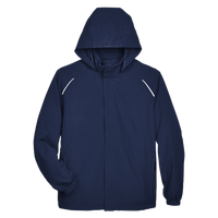 Core 365 Men's Brisk Insulated Jacket, Classic Navy, Front view
