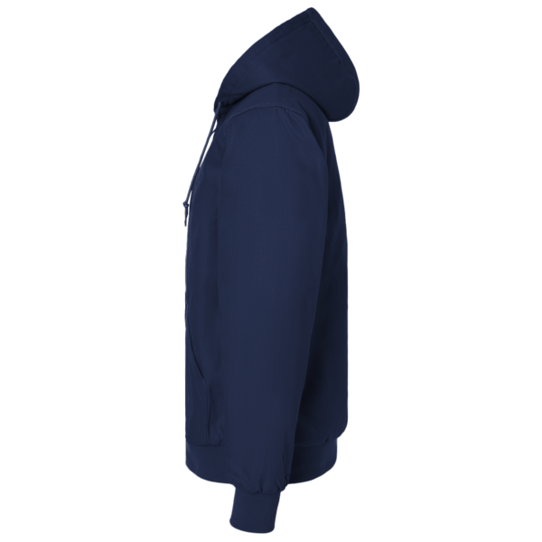 Core 365 Men's Brisk Insulated Jacket, Classic Navy, Left Sleeve view