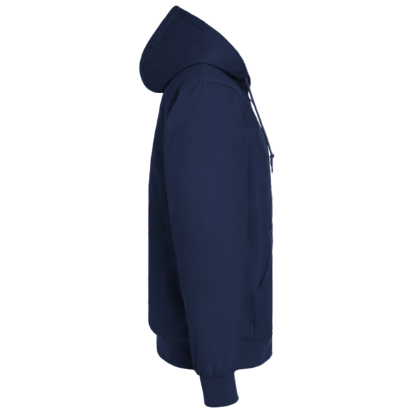 Core 365 Men's Brisk Insulated Jacket, Classic Navy, Right Sleeve view