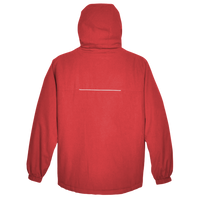 Core 365 Men's Brisk Insulated Jacket, Classic Red, Back view