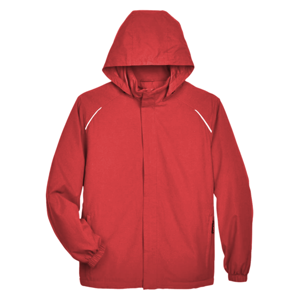 Core 365 Men's Brisk Insulated Jacket, Classic Red, Front view