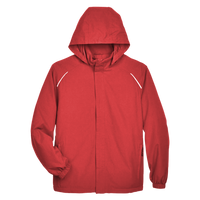 Core 365 Men's Brisk Insulated Jacket, Classic Red, Front view