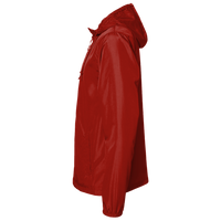 Core 365 Men's Climate Seam Sealed Lightweight Variegated Ripstop Jacket, Classic Red, Left Sleeve view