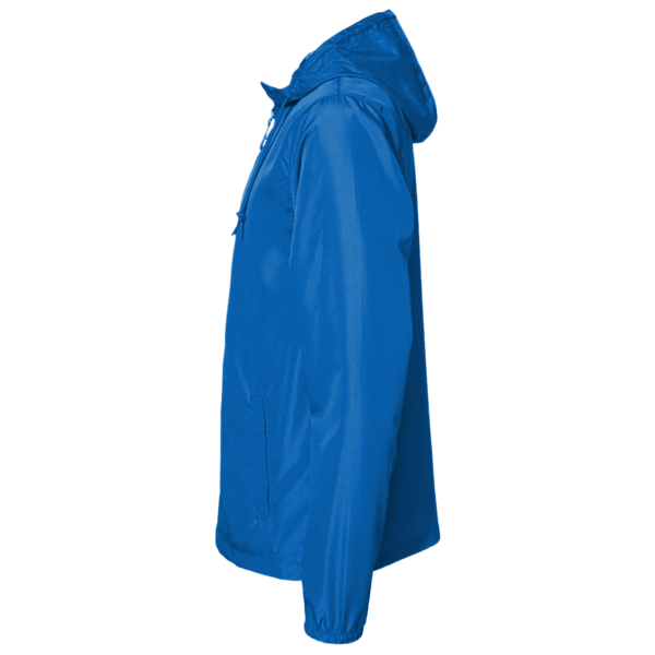 Core 365 Men's Climate Seam Sealed Lightweight Variegated Ripstop Jacket, True Royal, Left Sleeve view
