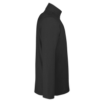 Core 365 Men's Fusion ChromaSoft™ Pique Quarter-Zip Pullover, Black, Right Sleeve view