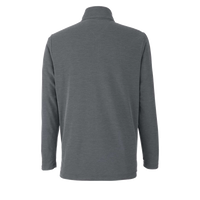 Core 365 Men's Fusion ChromaSoft™ Pique Quarter-Zip Pullover, Carbon Heather, Back view