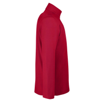 Core 365 Men's Fusion ChromaSoft™ Pique Quarter-Zip Pullover, Classic Red, Right Sleeve view