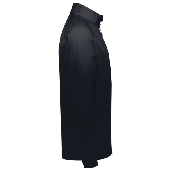 Core 365 Men's Journey Fleece Jacket, Black, Right Sleeve view
