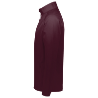 Core 365 Men's Journey Fleece Jacket, Burgundy, Left Sleeve view