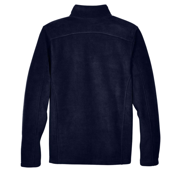 Core 365 Men's Journey Fleece Jacket, Classic Navy, Back view