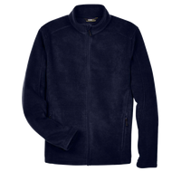 Core 365 Men's Journey Fleece Jacket, Classic Navy, Front view