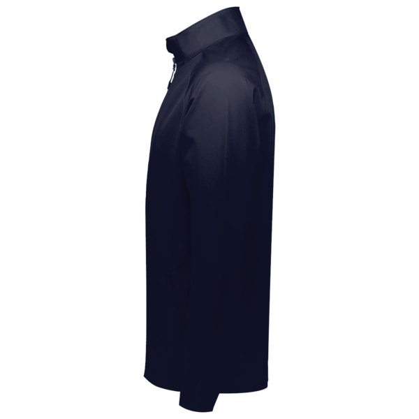 Core 365 Men's Journey Fleece Jacket, Classic Navy, Left Sleeve view