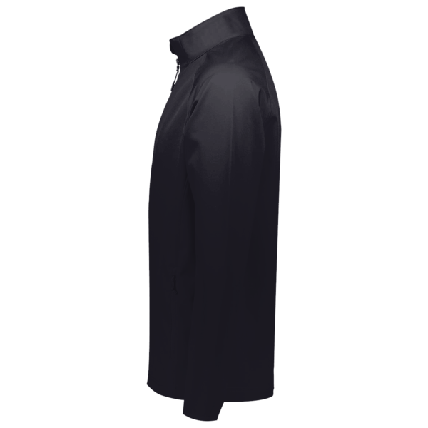 Core 365 Men's Journey Fleece Jacket, Heather Charcoal, Left Sleeve view
