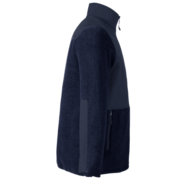 Core 365 Men's Journey Summit Hybrid Full-Zip, Classic Navy / Classic Navy, Right Sleeve view