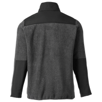 Core 365 Men's Journey Summit Hybrid Full-Zip, Heather Charcoal / Black, Back view