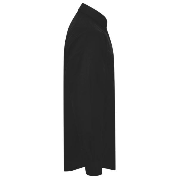 Core 365 Men's Operate Twill Dress Shirt, Black, Right Sleeve view