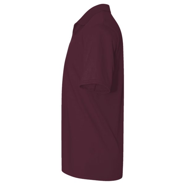 Core 365 Men's Origin Performance Piqué Polo, Burgundy, Left Sleeve view