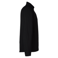 Core 365 Men's Origin Performance Pique Quarter-Zip Pullover, Black / Carbon, Right Sleeve view