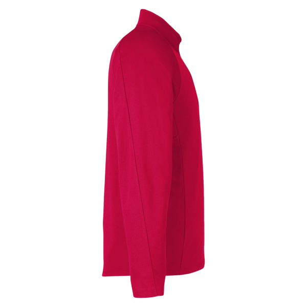 Core 365 Men's Origin Performance Pique Quarter-Zip Pullover, Classic Red / Carbon, Right Sleeve view