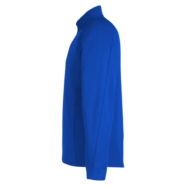 Core 365 Men's Origin Performance Pique Quarter-Zip Pullover, True Royal / Carbon, Left Sleeve view
