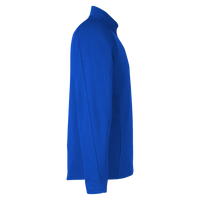 Core 365 Men's Origin Performance Pique Quarter-Zip Pullover, True Royal / Carbon, Right Sleeve view