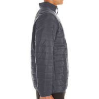 Core 365 Men's Prevail Packable Puffer Jacket, Carbon, Right Sleeve view