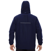 Core 365 Men's Tall Brisk Insulated Jacket, Classic Navy, Back view