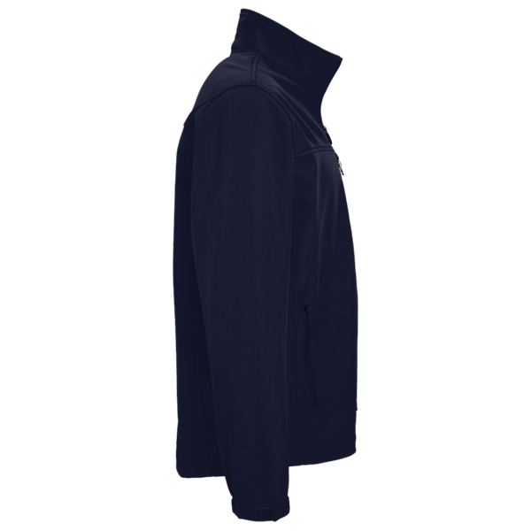 Core 365 Men's Tall Journey Fleece Jacket, Classic Navy, Right Sleeve view