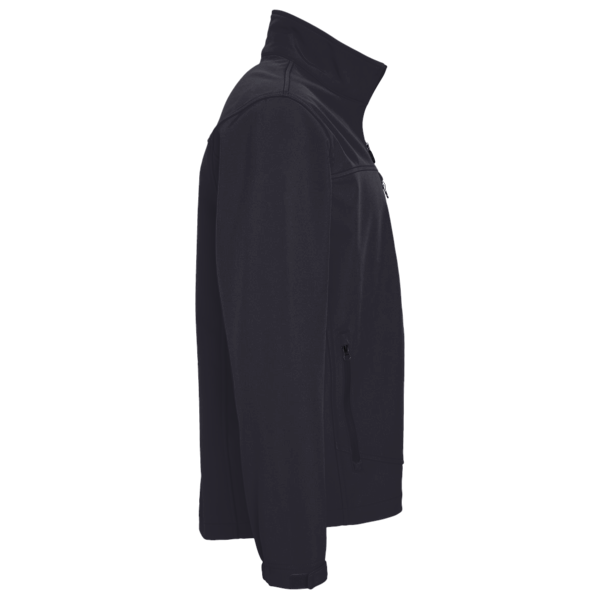 Core 365 Men's Tall Journey Fleece Jacket, Heather Charcoal, Right Sleeve view