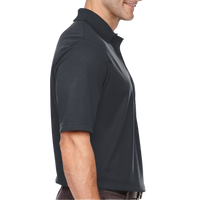 Core 365 Men's Tall Origin Performance Piqué Polo, Carbon, Right Sleeve view