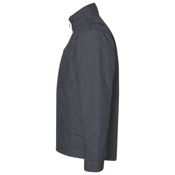 Core 365 Men's Tall Techno Lite Three-Layer Knit Tech-Shell, Carbon, Left Sleeve view