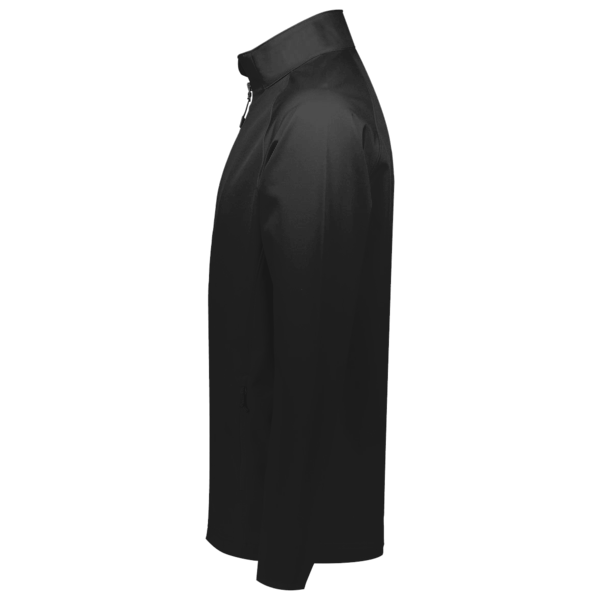 Core 365 Men's Techno Lite Motivate Unlined Lightweight Jacket, Black, Left Sleeve view