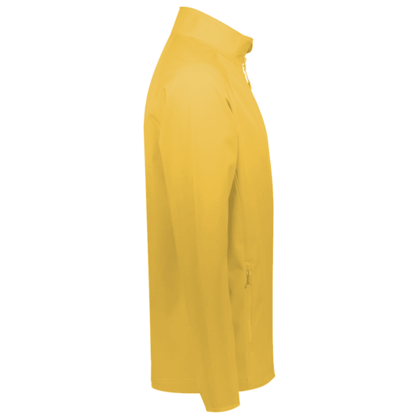 Core 365 Men's Techno Lite Motivate Unlined Lightweight Jacket, Campus Gold, Right Sleeve view