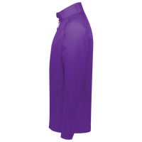 Core 365 Men's Techno Lite Motivate Unlined Lightweight Jacket, Campus Purple, Left Sleeve view