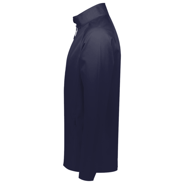 Core 365 Men's Techno Lite Motivate Unlined Lightweight Jacket, Classic Navy, Left Sleeve view