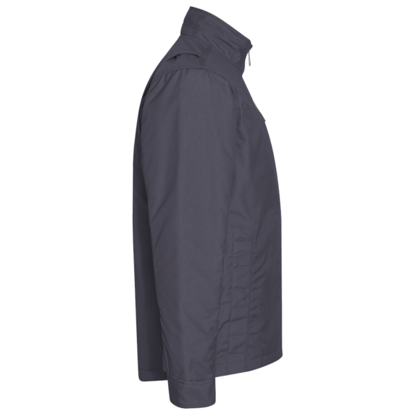 Core 365 Men's Techno Lite Three-Layer Knit Tech-Shell, Carbon Heather, Right Sleeve view