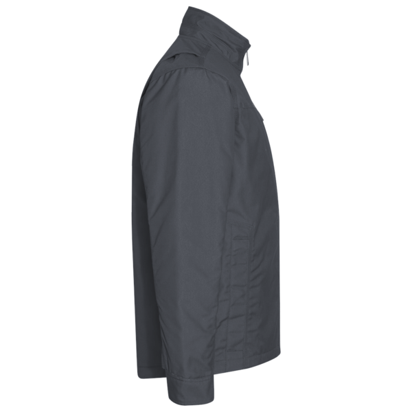 Core 365 Men's Techno Lite Three-Layer Knit Tech-Shell, Carbon, Right Sleeve view