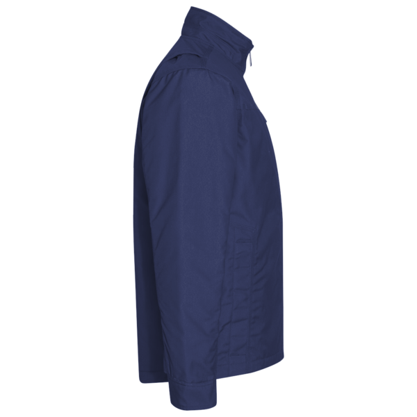 Core 365 Men's Techno Lite Three-Layer Knit Tech-Shell, Classic Navy, Right Sleeve view