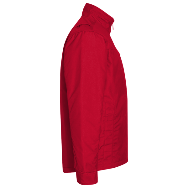 Core 365 Men's Techno Lite Three-Layer Knit Tech-Shell, Classic Red, Right Sleeve view